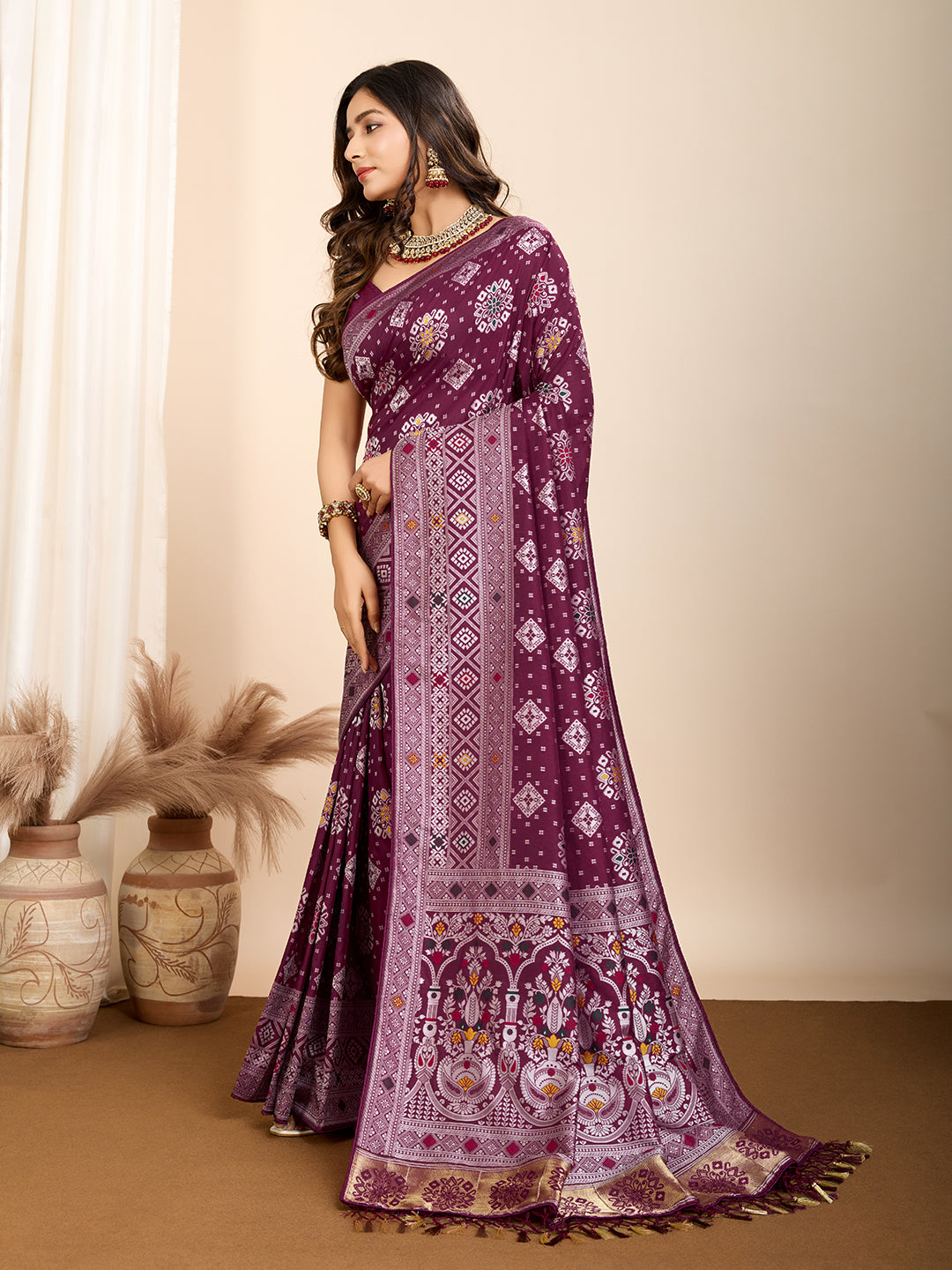 ANANYA BANARSI SILK WOVEN SAREE