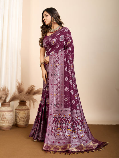 ANANYA BANARSI SILK WOVEN SAREE