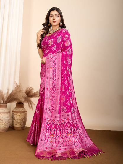 ANANYA BANARSI SILK WOVEN SAREE