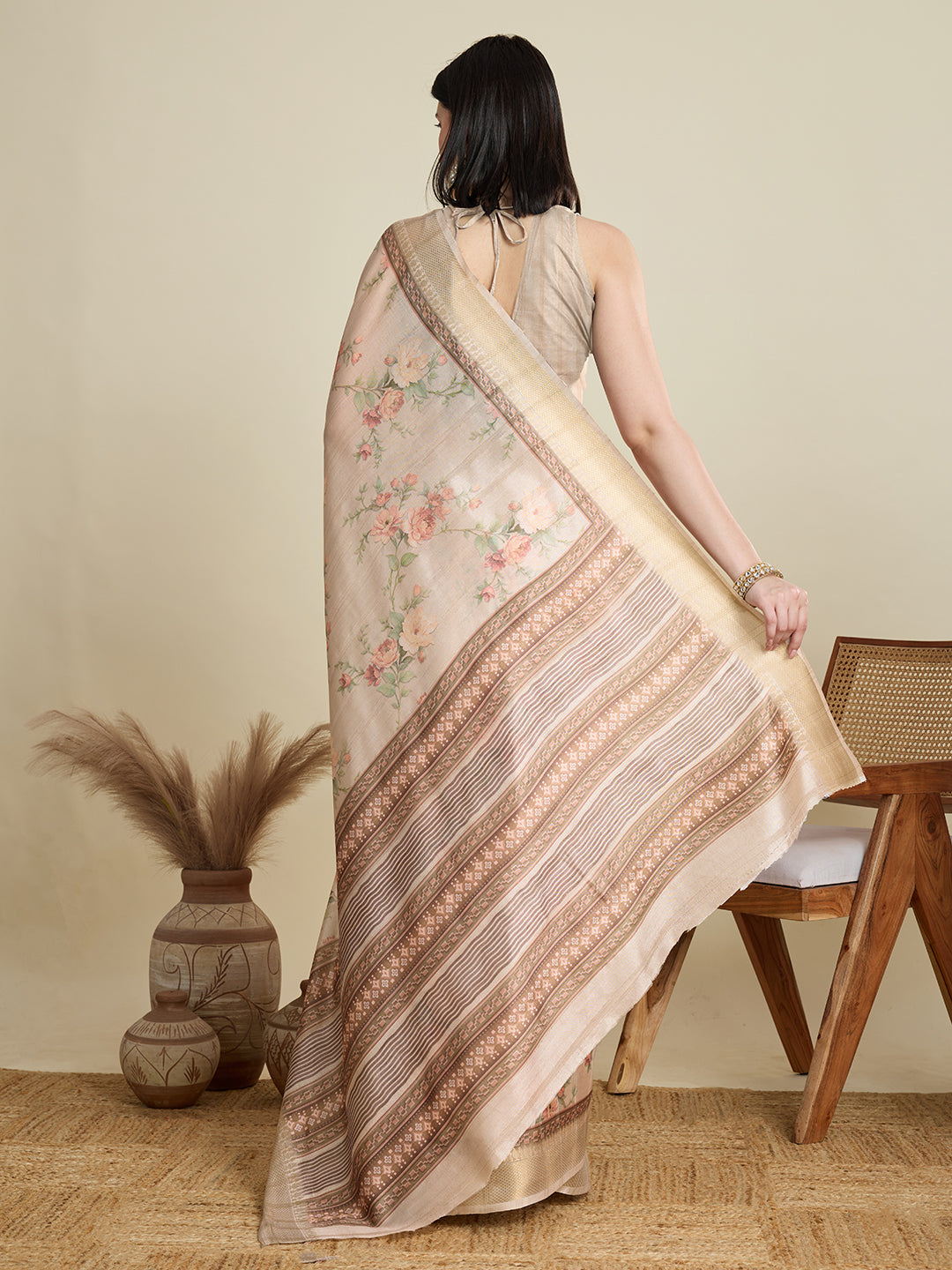 DIGITAL PRINTED COTTON SAREE