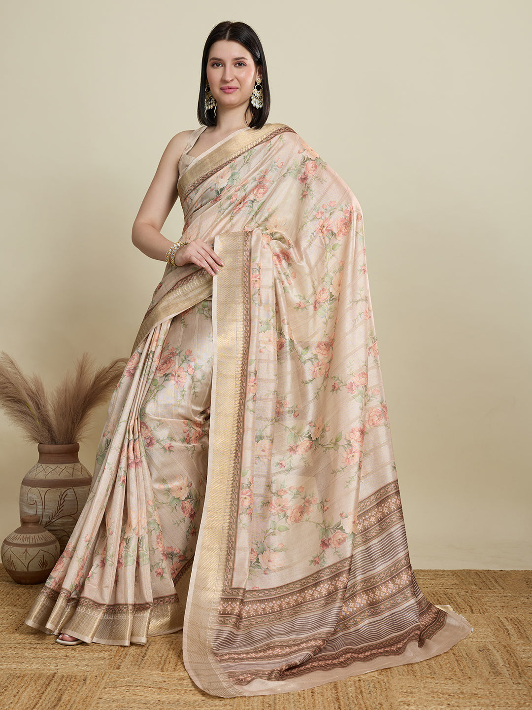 DIGITAL PRINTED COTTON SAREE