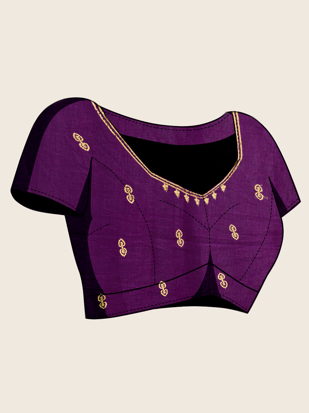 VICHITRA SOFT SILK SAREE WITH INTRICATE EMBROIDERY