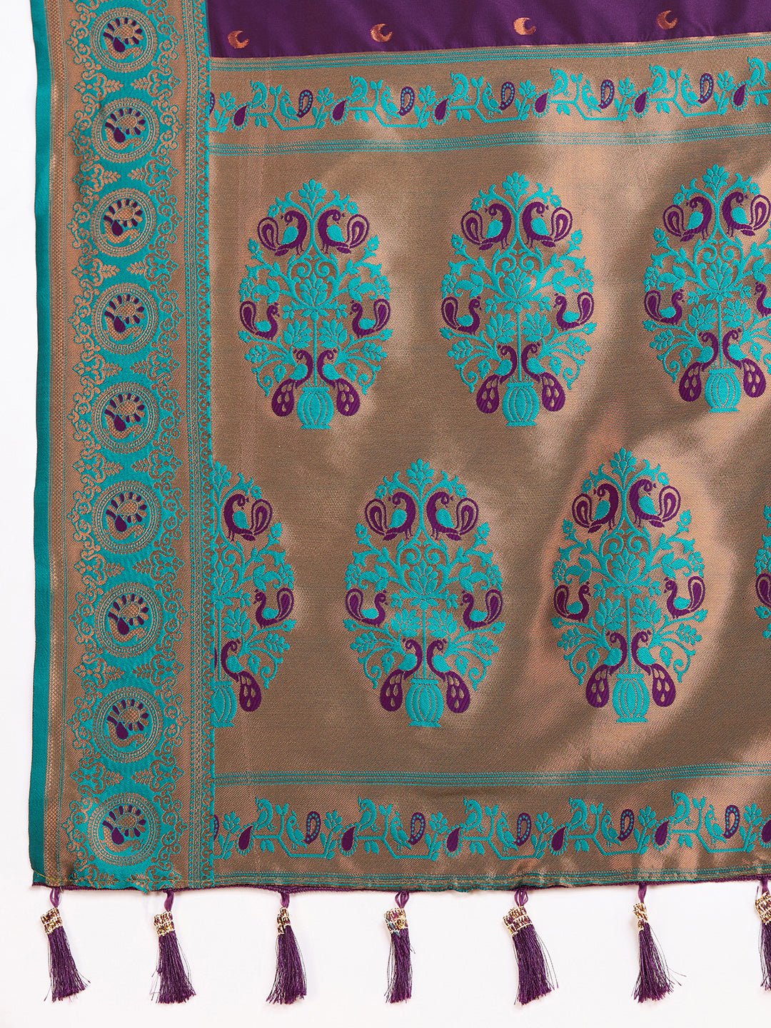MANNU WOVEN JACQUARD SILK BANARSI SAREE