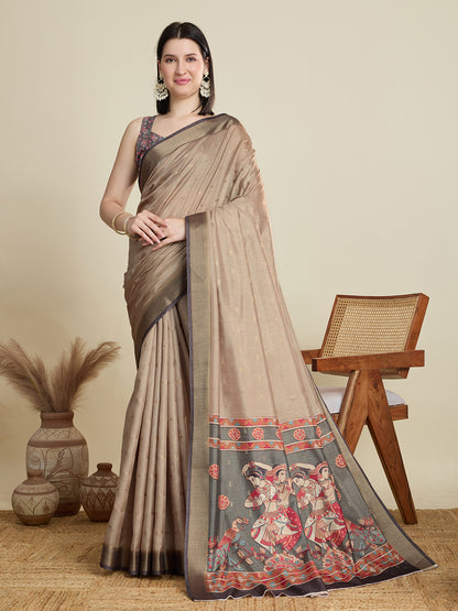 DIGITAL PRINTED COTTON SAREE