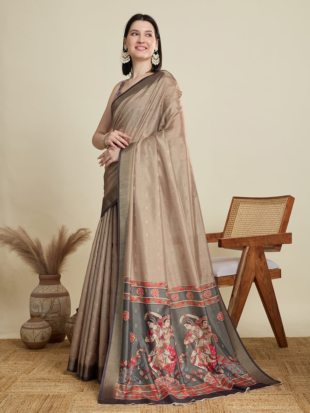 DIGITAL PRINTED COTTON SAREE
