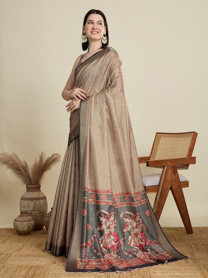 DIGITAL PRINTED COTTON SAREE