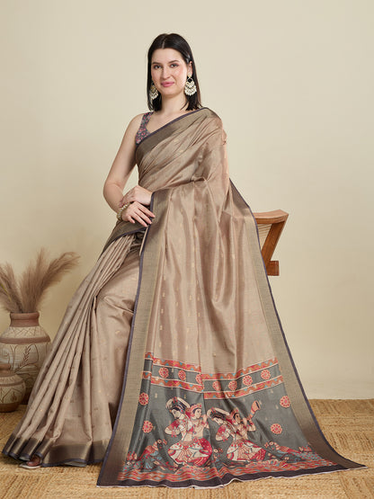 DIGITAL PRINTED COTTON SAREE