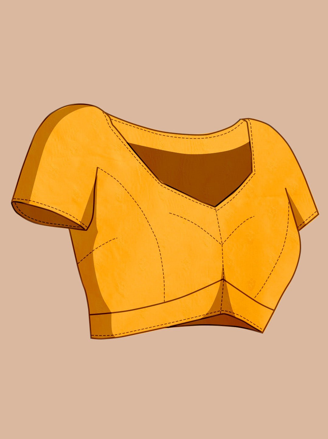 SARVADA SOFT SILK COPPER ZARI WEAVING SILK SAREE