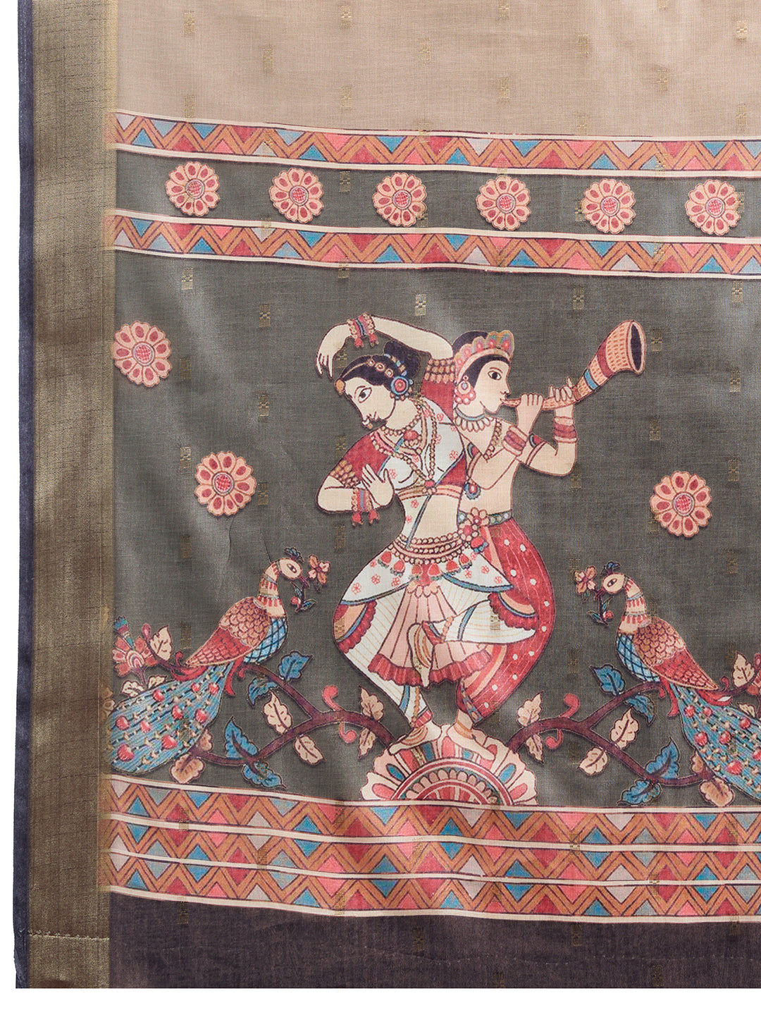DIGITAL PRINTED COTTON SAREE