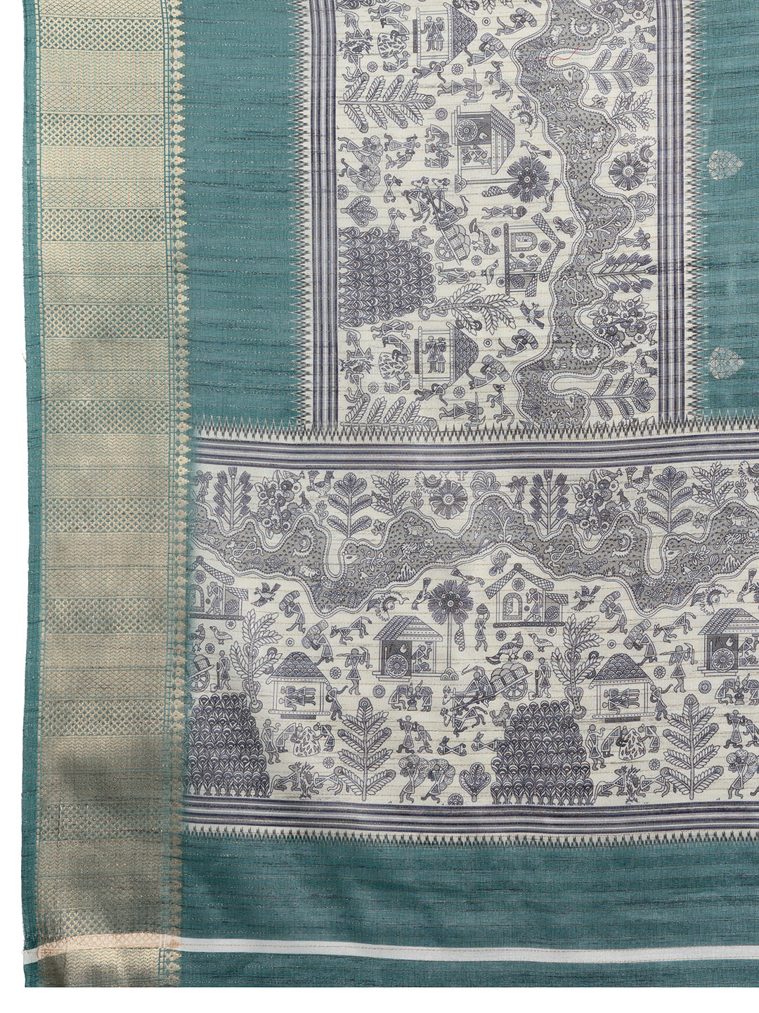 DIGITAL PRINTED COTTON SAREE