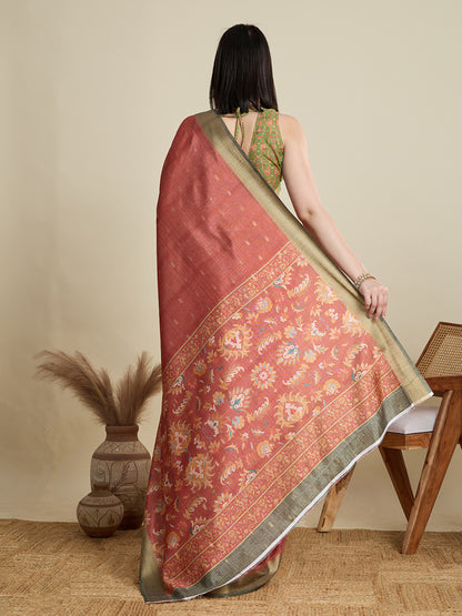 DIGITAL PRINTED COTTON SAREE