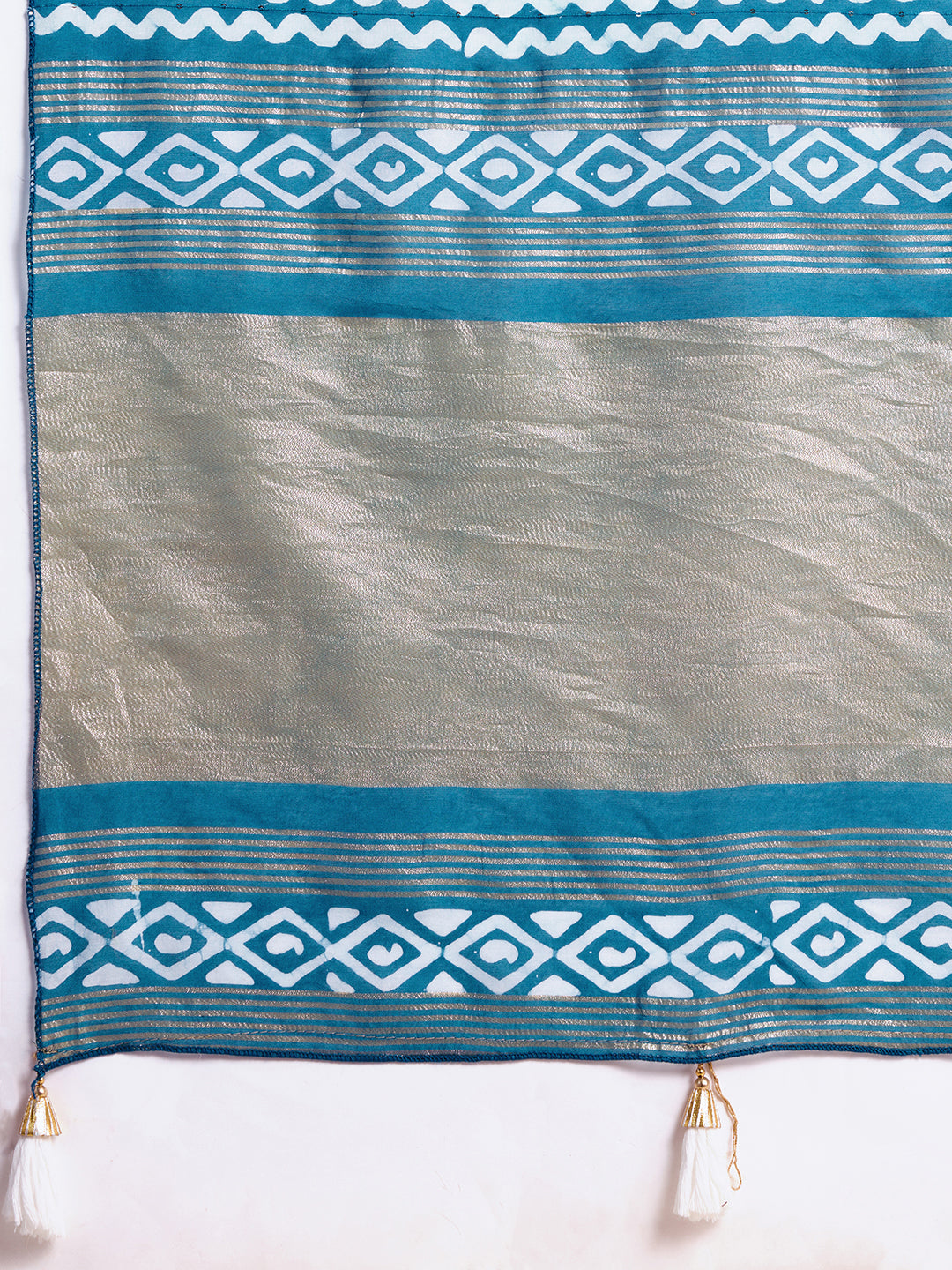 SWARA PURE SOFT COTTON SAREE WITH JAIPUR PRINTED WORK