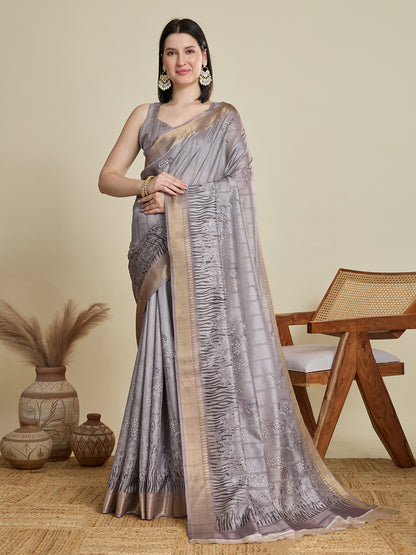 DIGITAL PRINTED COTTON SAREE