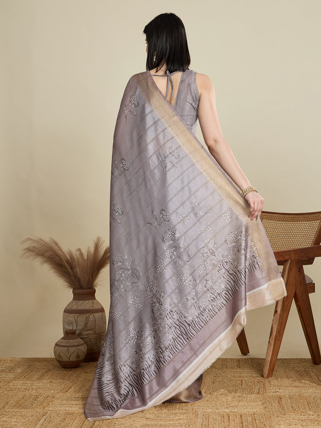 DIGITAL PRINTED COTTON SAREE