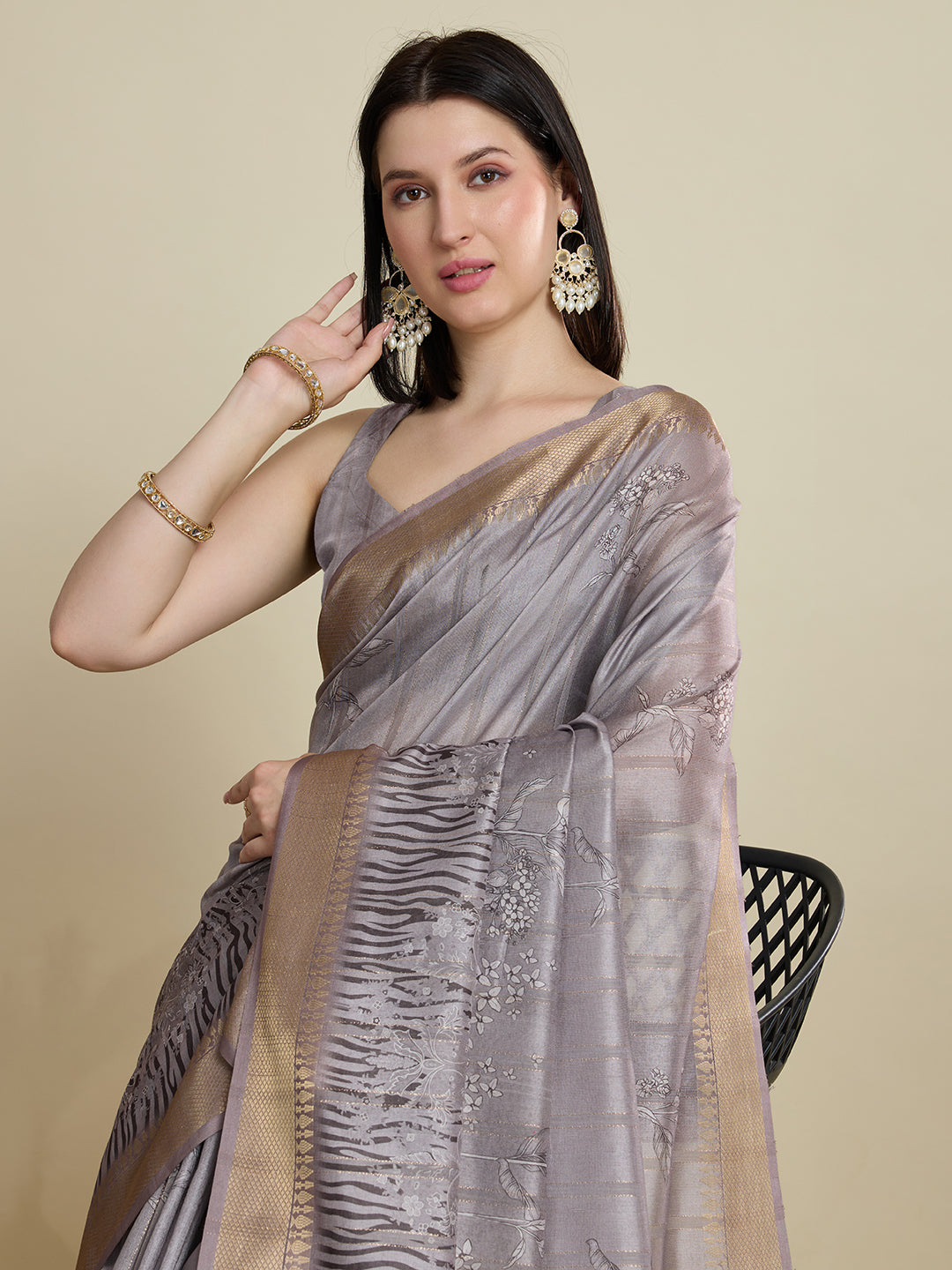 DIGITAL PRINTED COTTON SAREE