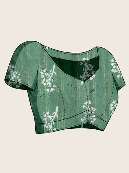 SWARA PURE SOFT COTTON SAREE WITH JAIPUR PRINTED WORK