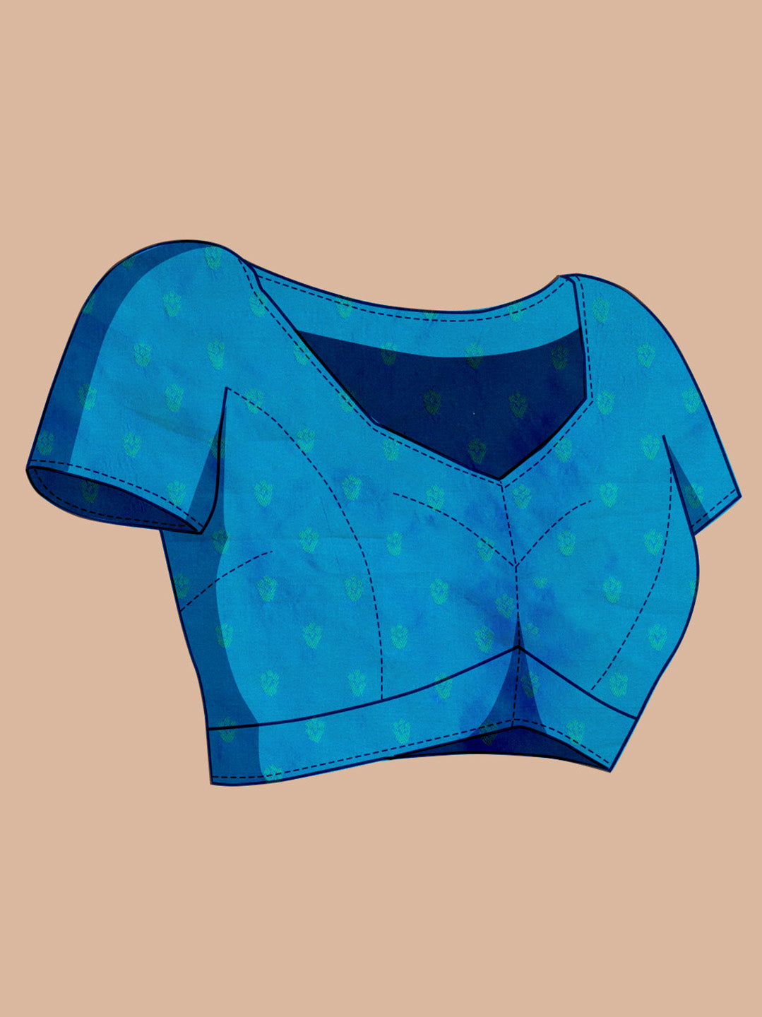 SARVADA SOFT SILK COPPER ZARI WEAVING SILK SAREE