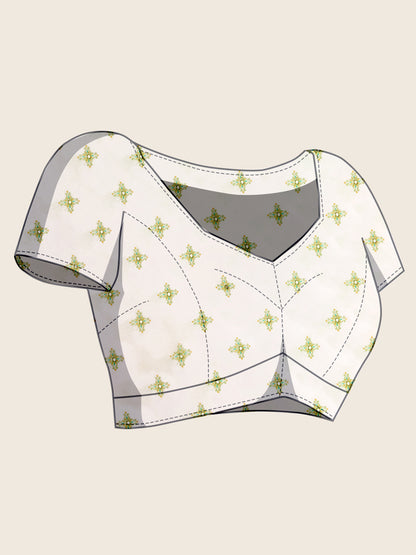 GAJJI PRINTED PARTY WEAR COTTON SILK SAREE &amp; COTTON LINEN SAREE