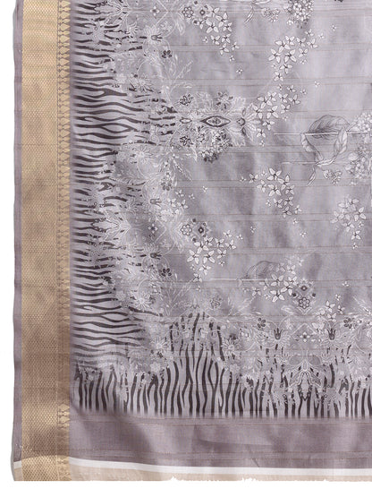 DIGITAL PRINTED COTTON SAREE
