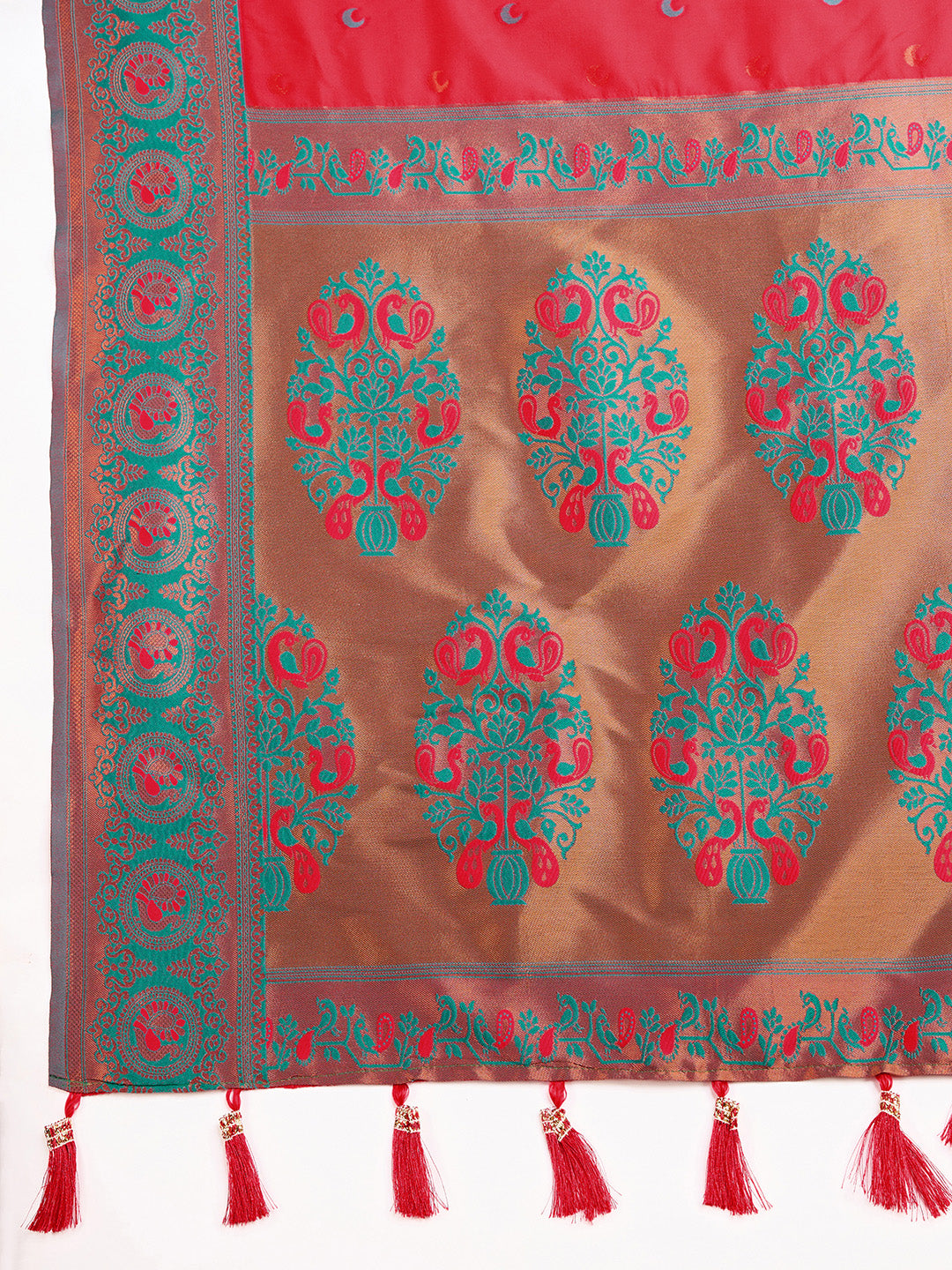 MANNU WOVEN JACQUARD SILK BANARSI SAREE