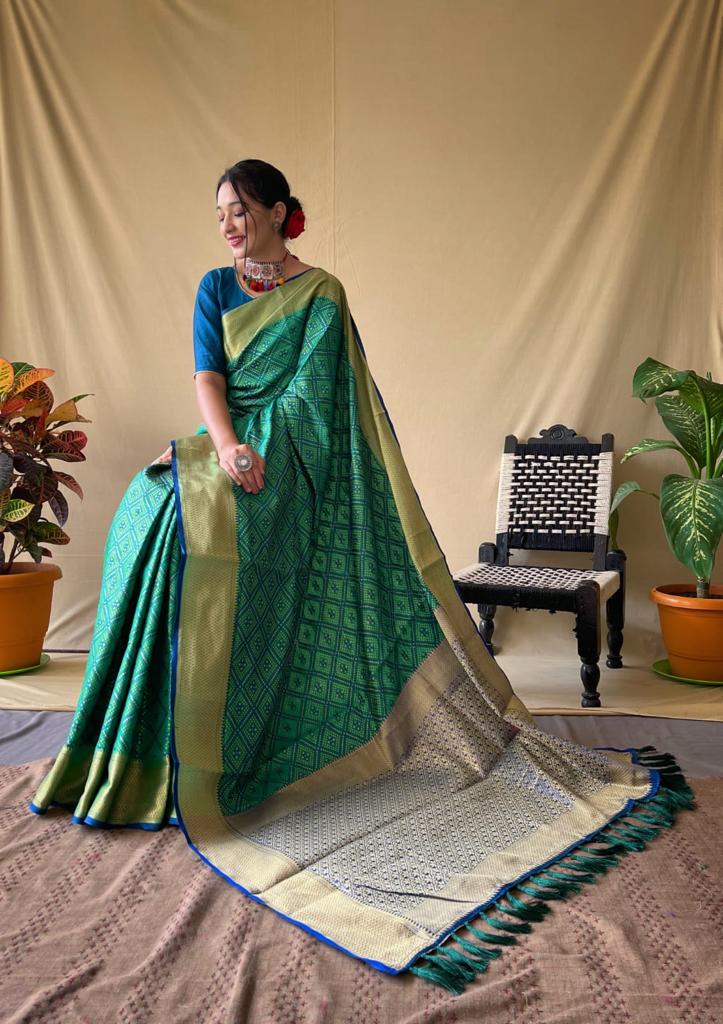 LERI BANARSI PURE PATOLA SILK SAREE