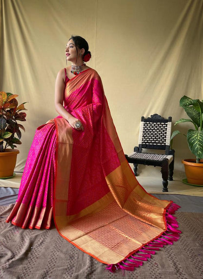 LERI BANARSI PURE PATOLA SILK SAREE
