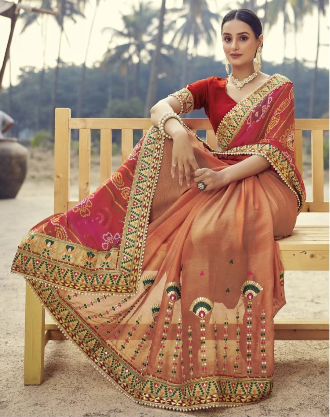 KAVYA BANDHANI SAREE