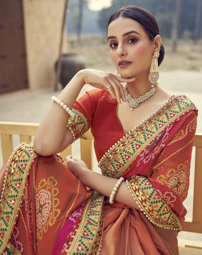 KAVYA BANDHANI SAREE