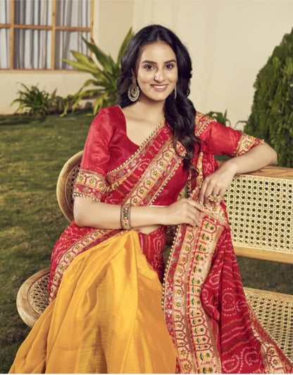 KAVYA BANDHANI SAREE