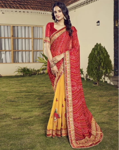 KAVYA BANDHANI SAREE