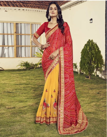 KAVYA BANDHANI SAREE