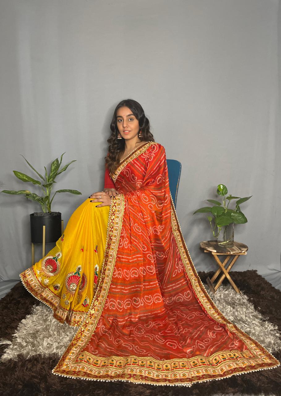 KAVYA BANDHANI SAREE