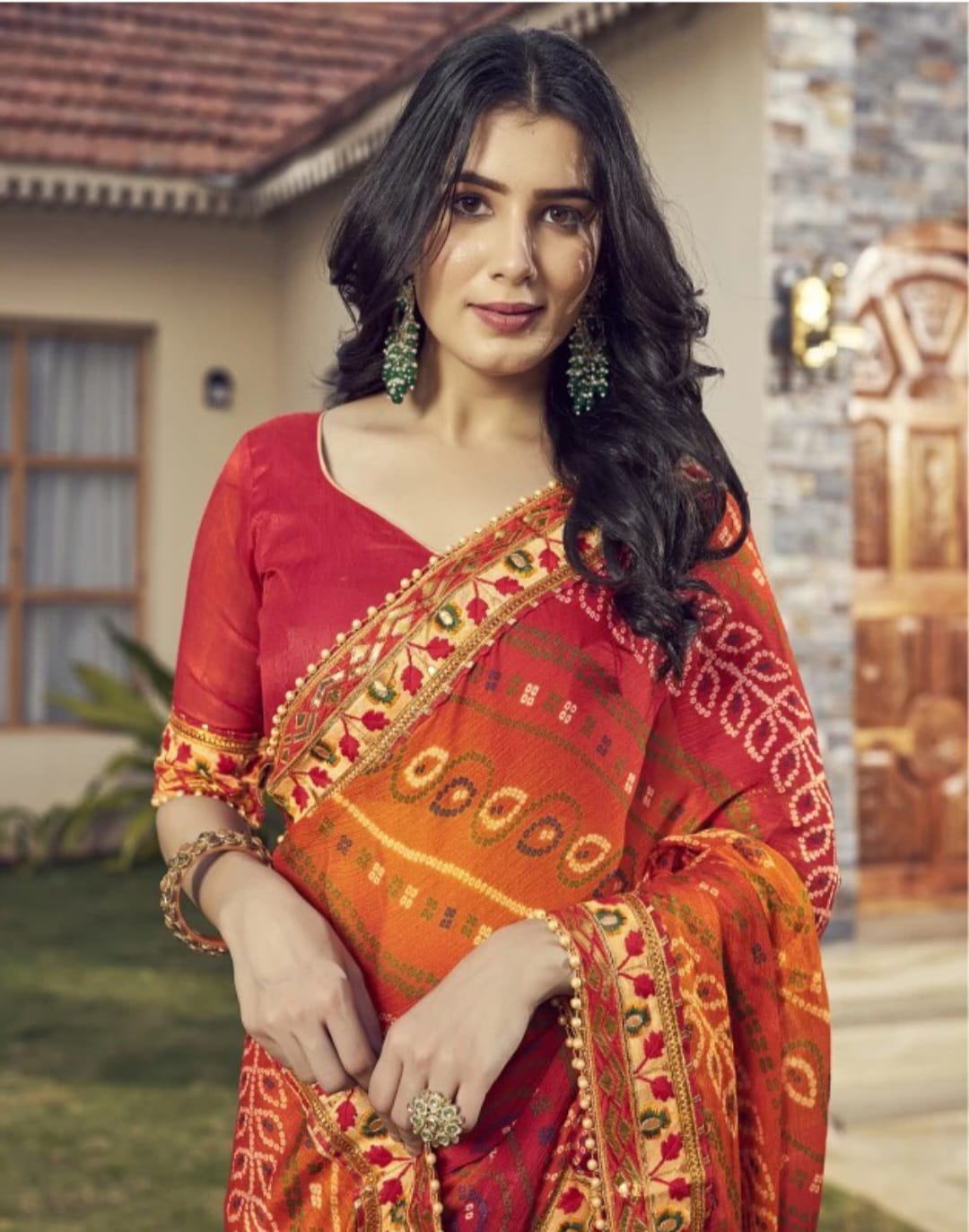 KAVYA BANDHANI SAREE