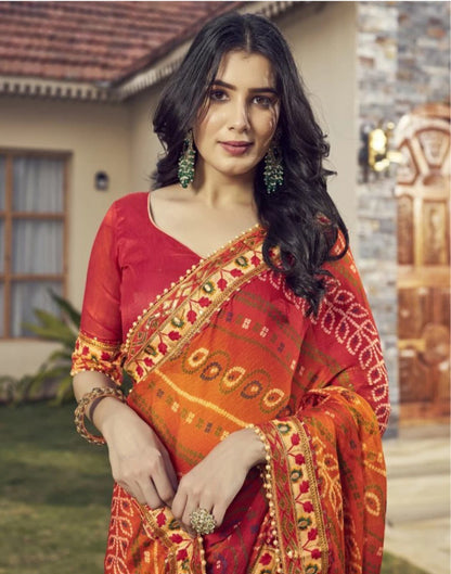 KAVYA BANDHANI SAREE