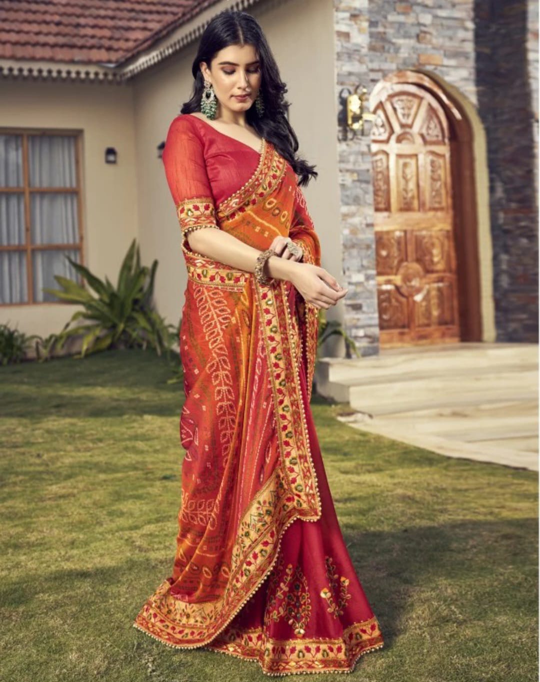 KAVYA BANDHANI SAREE