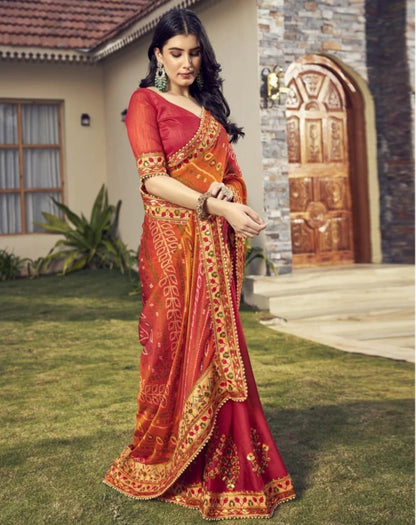 KAVYA BANDHANI SAREE