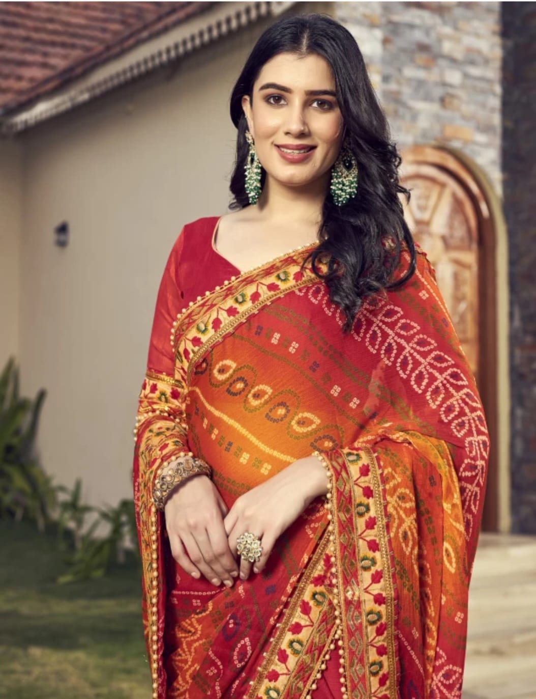 KAVYA BANDHANI SAREE