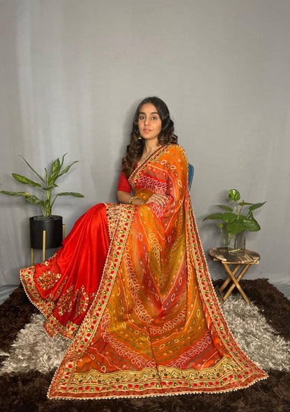 KAVYA BANDHANI SAREE