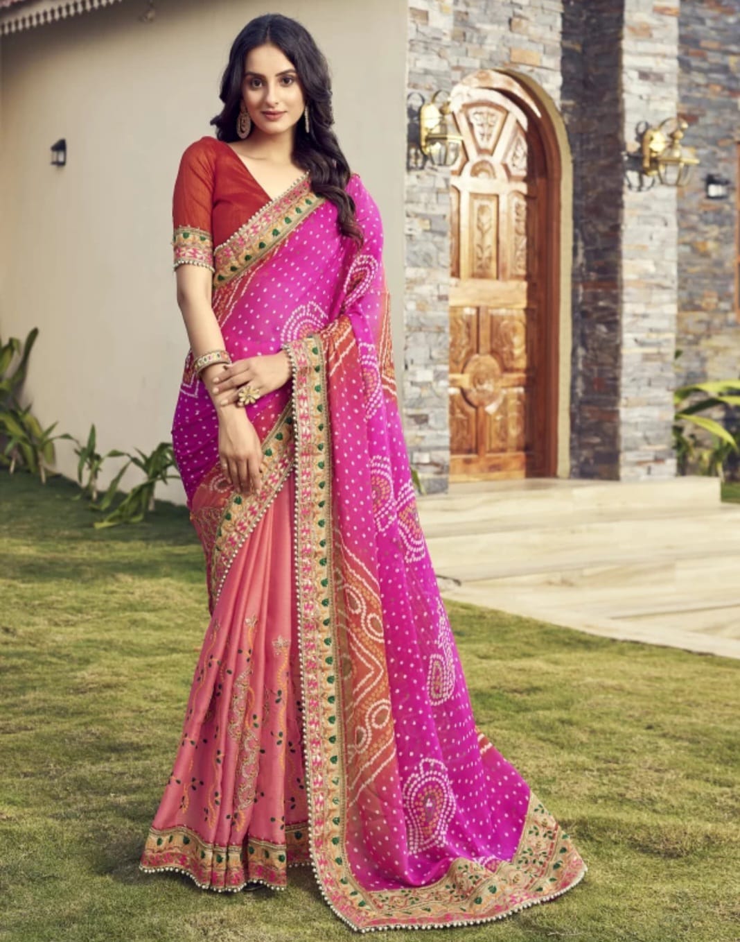 KAVYA BANDHANI SAREE