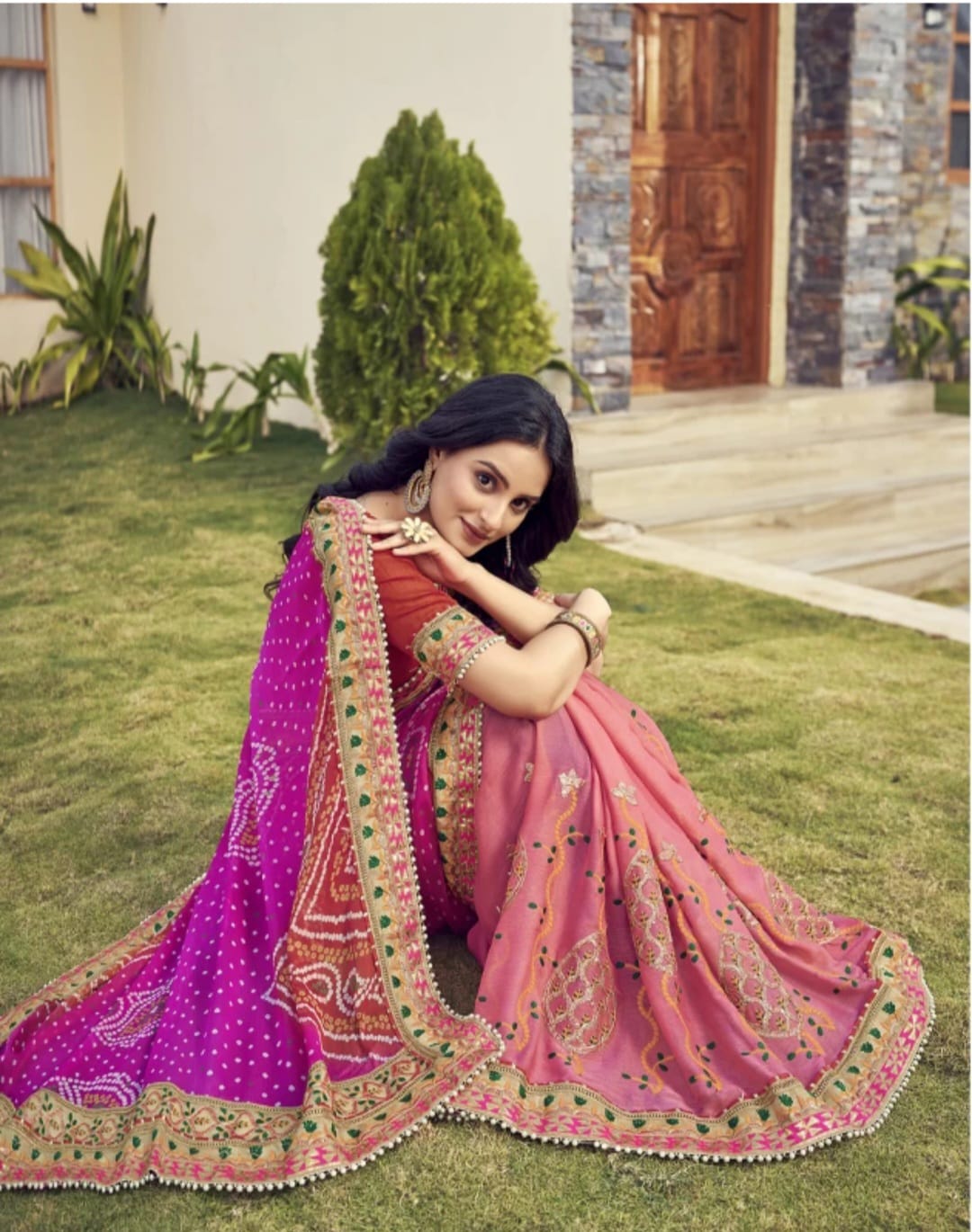 KAVYA BANDHANI SAREE