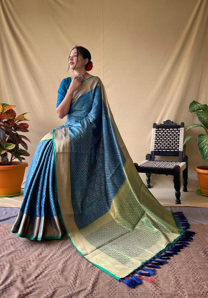 LERI BANARSI PURE PATOLA SILK SAREE
