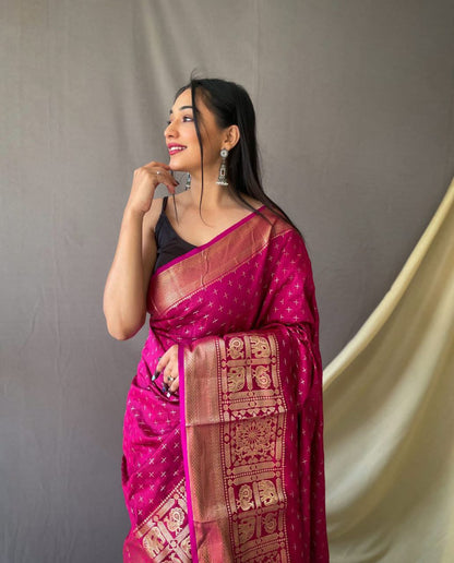ANNU BANARSI SILK SAREE