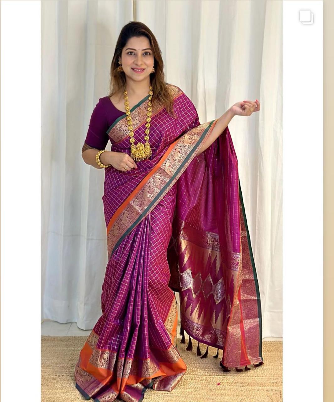 KANJIVARM PURE SILK SAREE