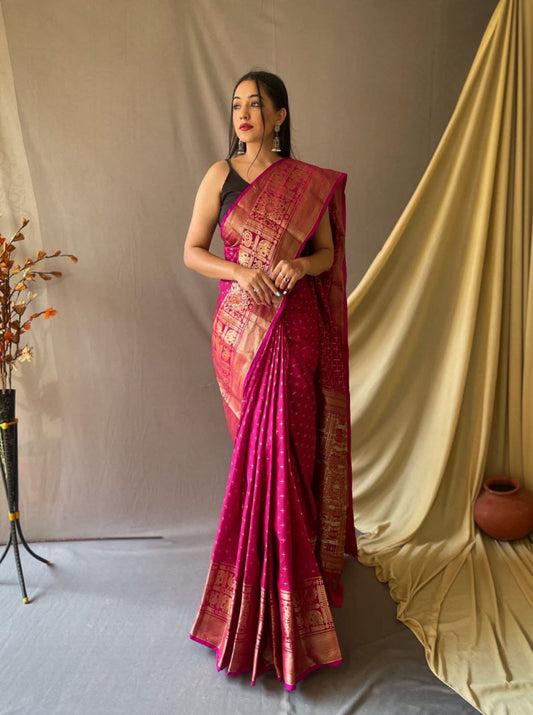 ANNU BANARSI SILK SAREE