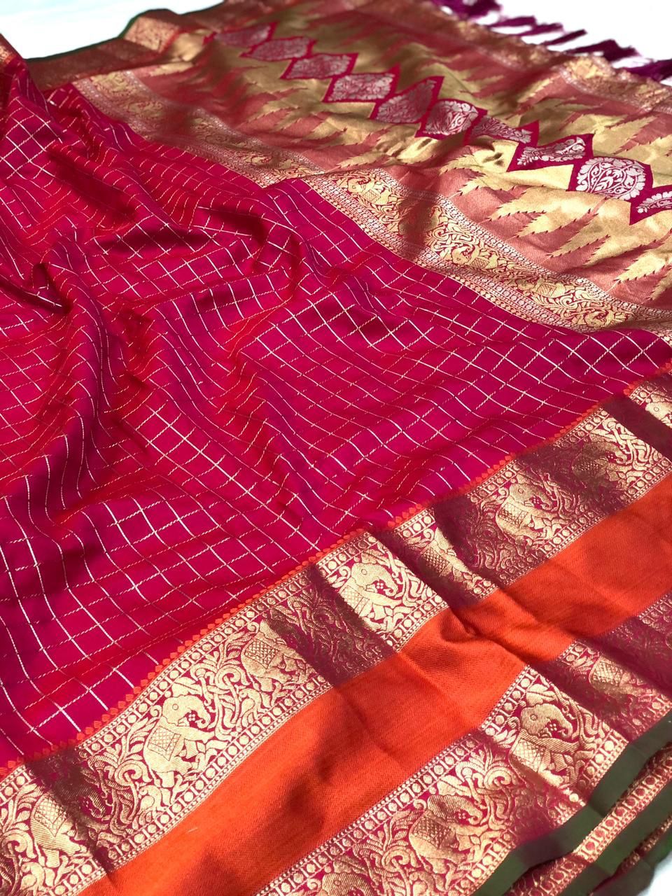 KANJIVARM PURE SILK SAREE
