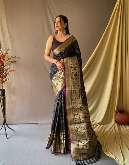 ANNU BANARSI SILK SAREE
