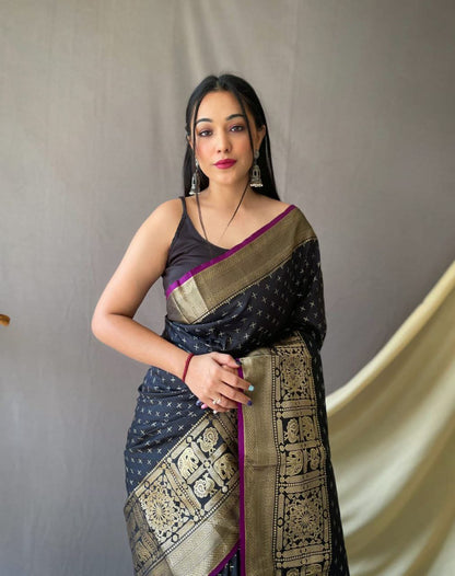 ANNU BANARSI SILK SAREE
