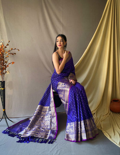 ANNU BANARSI SILK SAREE