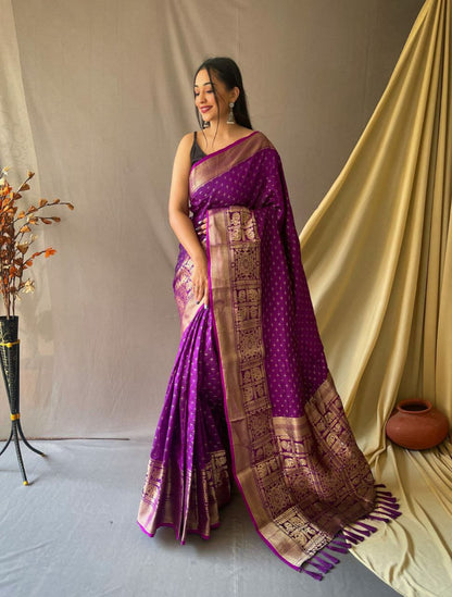 ANNU BANARSI SILK SAREE