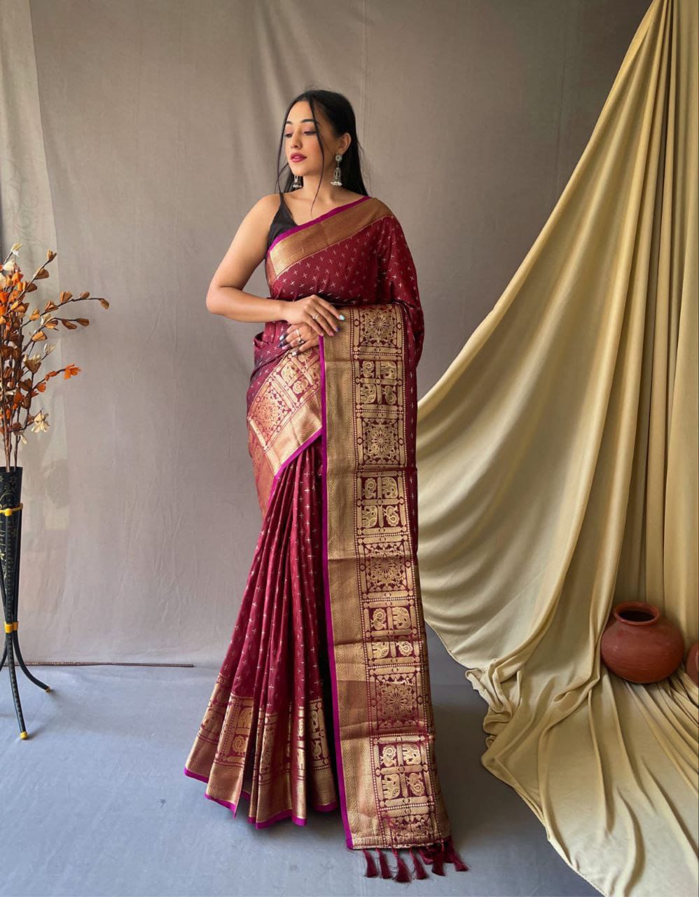 ANNU BANARSI SILK SAREE